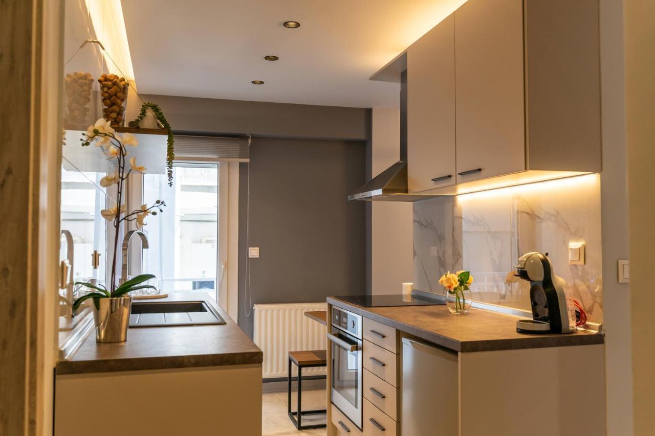 Cozy Modern Apartment Inside The City Center Salonicco Esterno foto